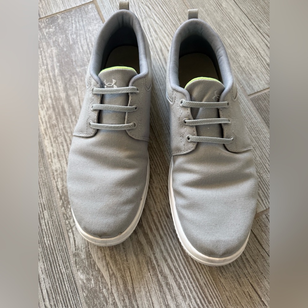 Under Armour Street Encounter sneakers casual slip-on boat shoes - size 9